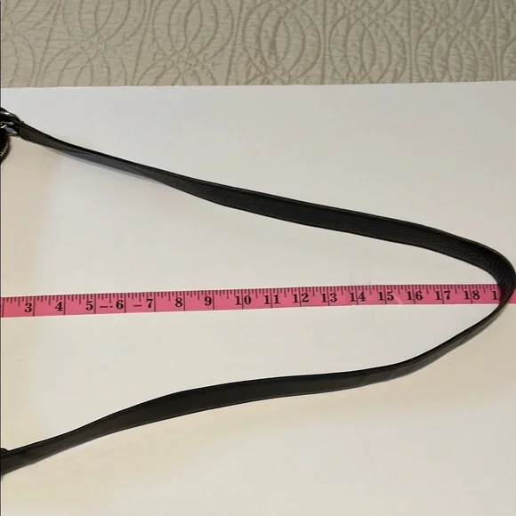 Coach 9133 Legacy Gallery Slim Black Leather Shoulder Bag - Picture 11 of 16